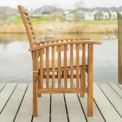 Belen Kox Brown Acacia Wood Patio Chairs , Belen Kox