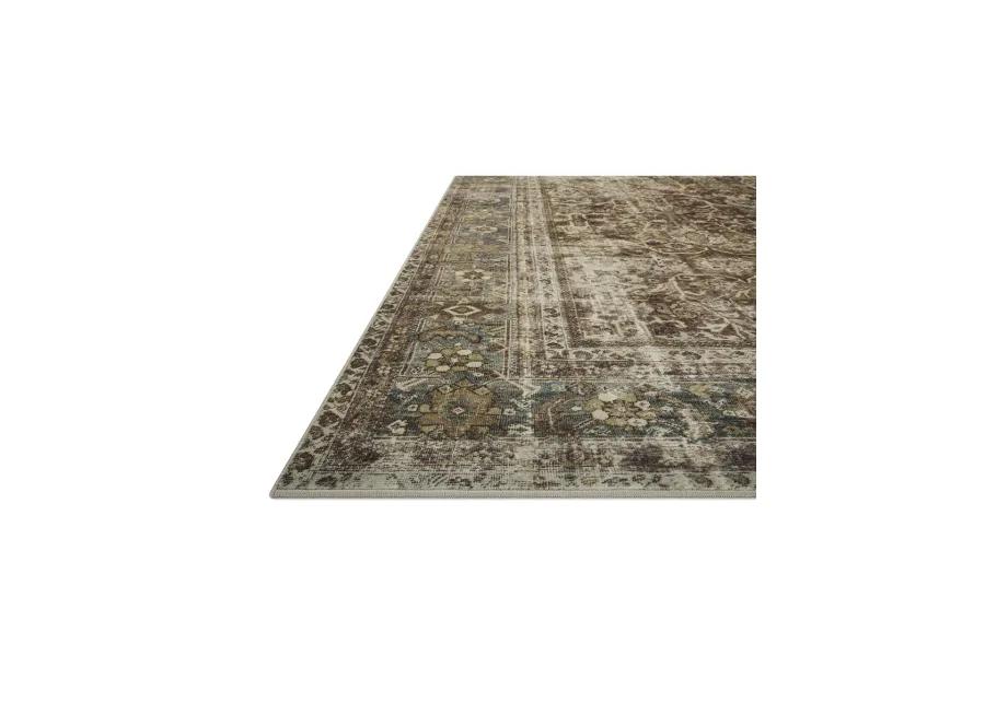 Sinclair SIN01 Rust/Lagoon 3'6" x 5'6" Rug