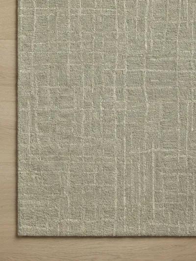 Polly POL-06 Spa / Ivory 2''3" x 3''9" Rug by Chris Loves Julia