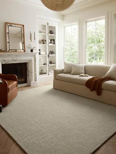 Polly POL-06 Spa / Ivory 2''3" x 3''9" Rug by Chris Loves Julia