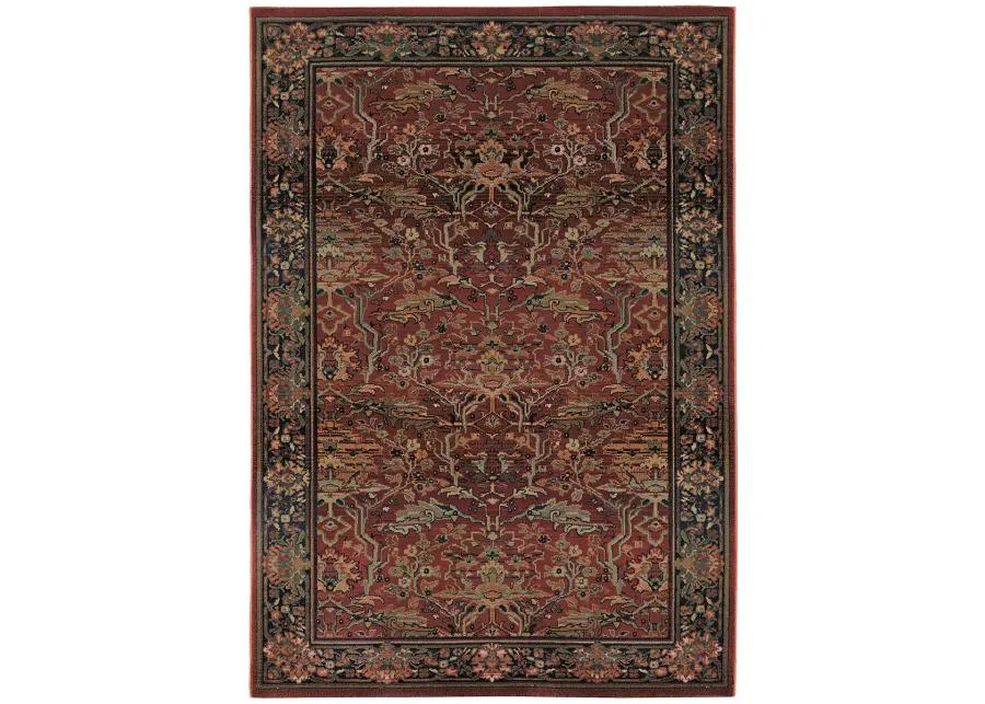 Kharma 9'9" x 12'2" Red Rug