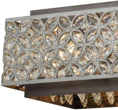 Rosslyn 40'' Wide 8-Light Linear Chandelier