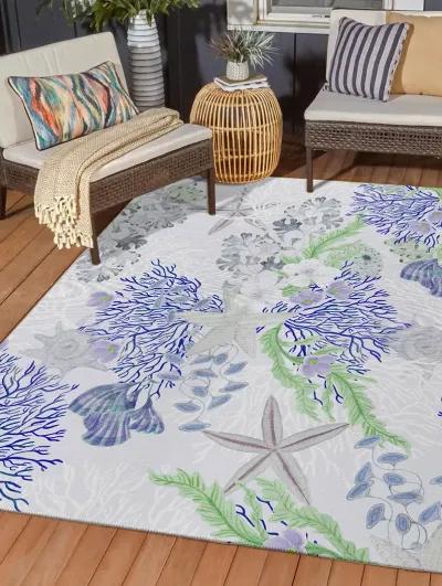 Seabreeze SZ1 Lavender 5' x 7'6" Rug