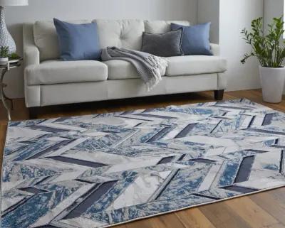 Indio 39H1F Ivory/Blue/Gray 10' x 13'2" Rug