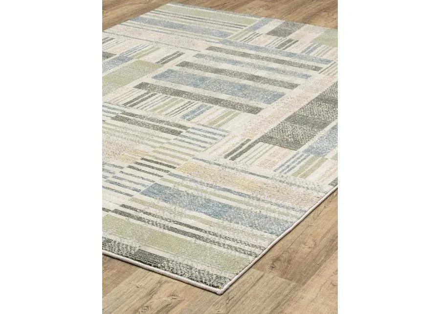 Atlas 2'3" x 8' Blue Rug