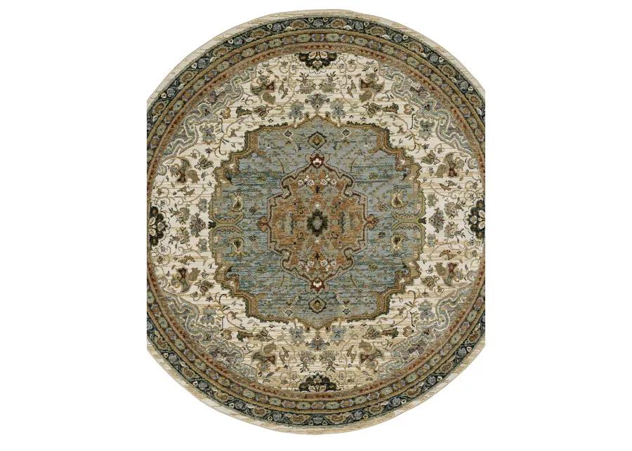 Andorra 7'10" x 10'10" Ivory Rug