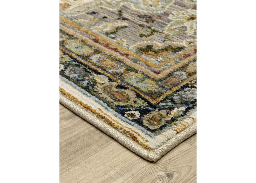 Andorra 7'10" x 10'10" Ivory Rug