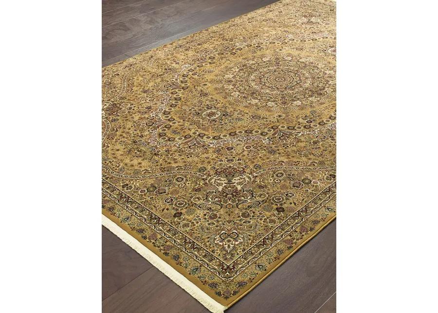 Masterpiece 5'3" x 7'6" Gold Rug