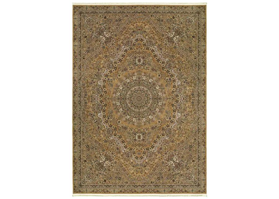 Masterpiece 5'3" x 7'6" Gold Rug