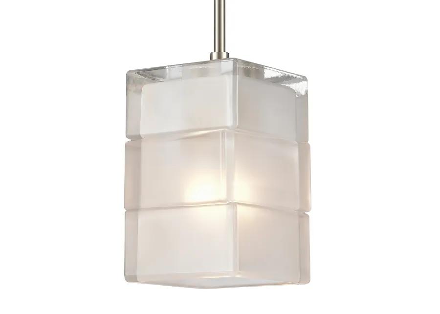 Ice Blocks 6'' Wide 1-Light Mini Pendant