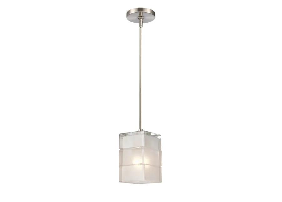 Ice Blocks 6'' Wide 1-Light Mini Pendant