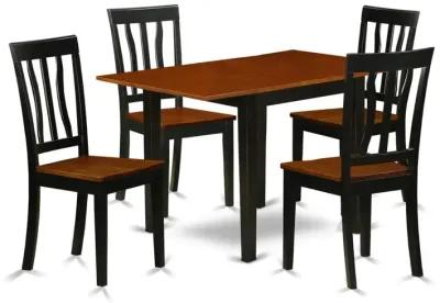 Dining Room Set Black & Cherry