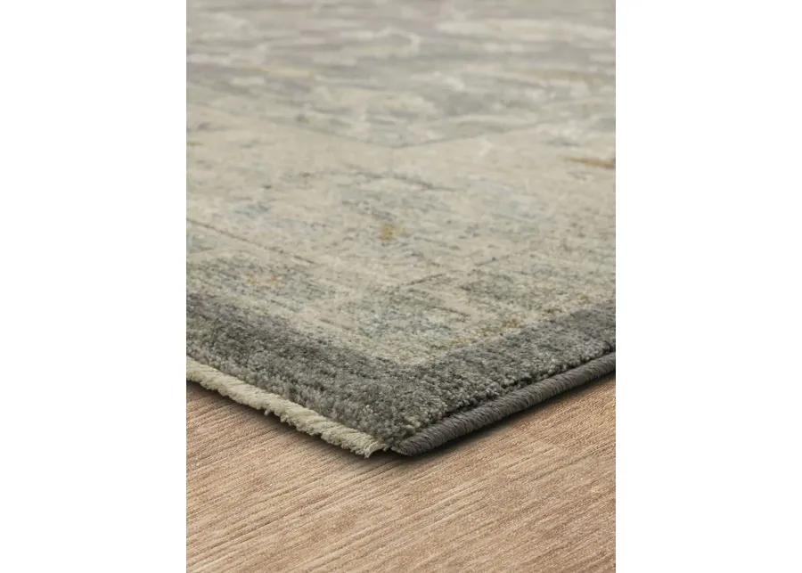 Adalia Kahta Dark gray 2' 7" X 7' 3" Rug