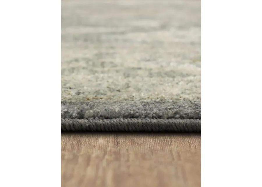 Adalia Kahta Dark gray 2' 7" X 7' 3" Rug