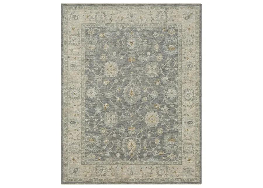 Adalia Kahta Dark gray 2' 7" X 7' 3" Rug