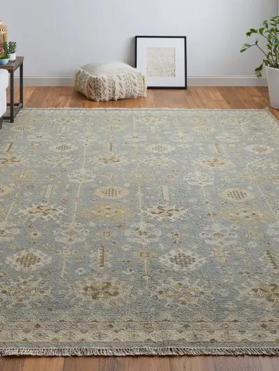 Corbitt 0610F 5'6" x 8'6" Blue/Gray/Ivory Rug