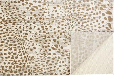 Waldor 3837F Brown/Ivory/Tan 2'10" x 7'10" Rug