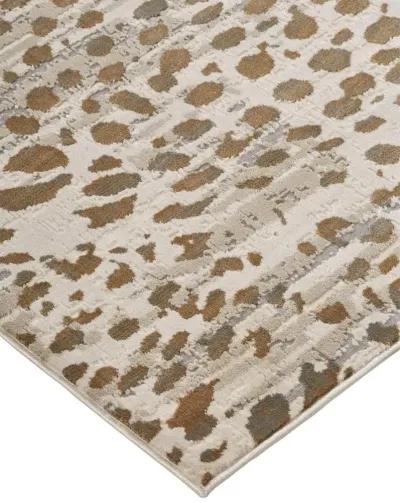 Waldor 3837F Brown/Ivory/Tan 2'10" x 7'10" Rug