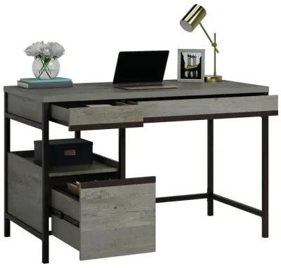 Sauder Manhattan Gate Single Ped Desk Moa