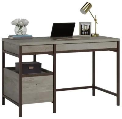 Sauder Manhattan Gate Single Ped Desk Moa