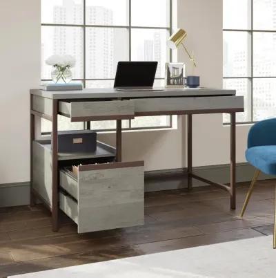 Sauder Manhattan Gate Single Ped Desk Moa