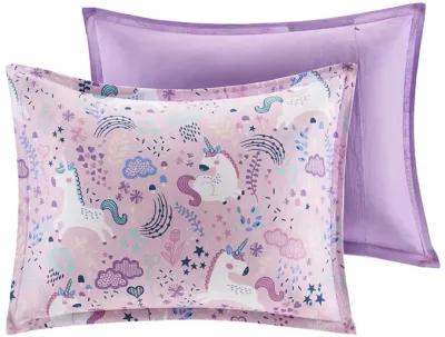 Gracie Mills Glenda Magical Unicorn Dreams Cotton Comforter Set