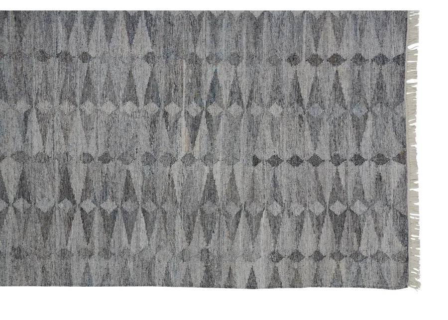 Beckett 0814F Gray/Silver/Ivory 8' x 10' Rug