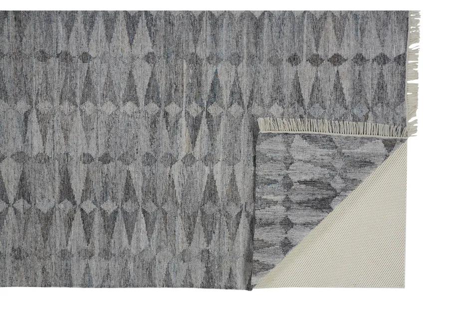 Beckett 0814F Gray/Silver/Ivory 8' x 10' Rug