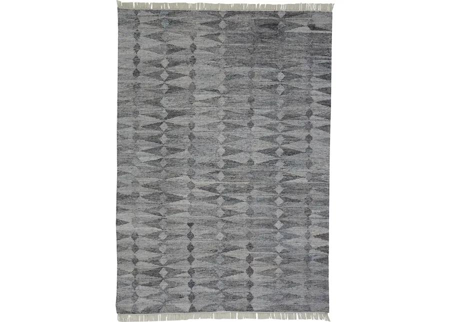 Beckett 0814F Gray/Silver/Ivory 8' x 10' Rug