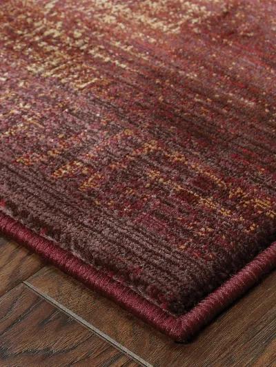 Generations 7'10" x 11' Red Rug