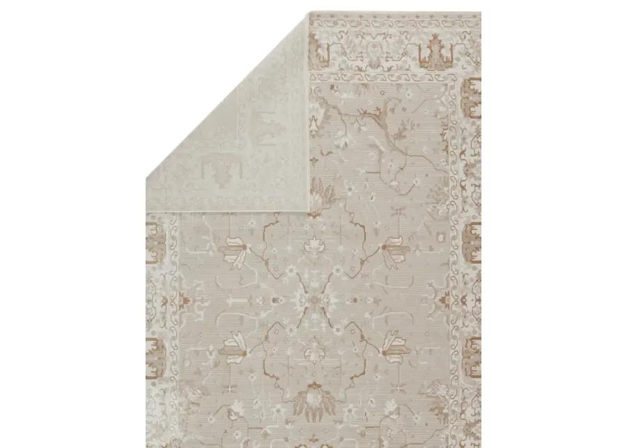 En Blanc Dhaval Gray 3' x 8' Runner Rug