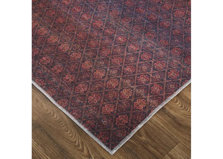 Voss 39HAF Red/Gray 5'3" x 7'6" Rug