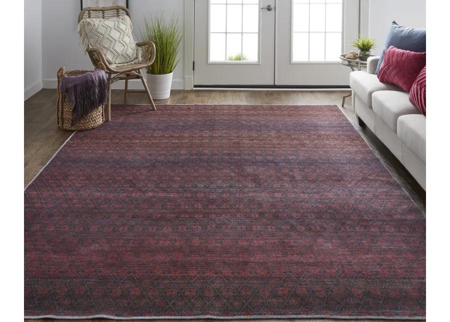 Voss 39HAF Red/Gray 5'3" x 7'6" Rug