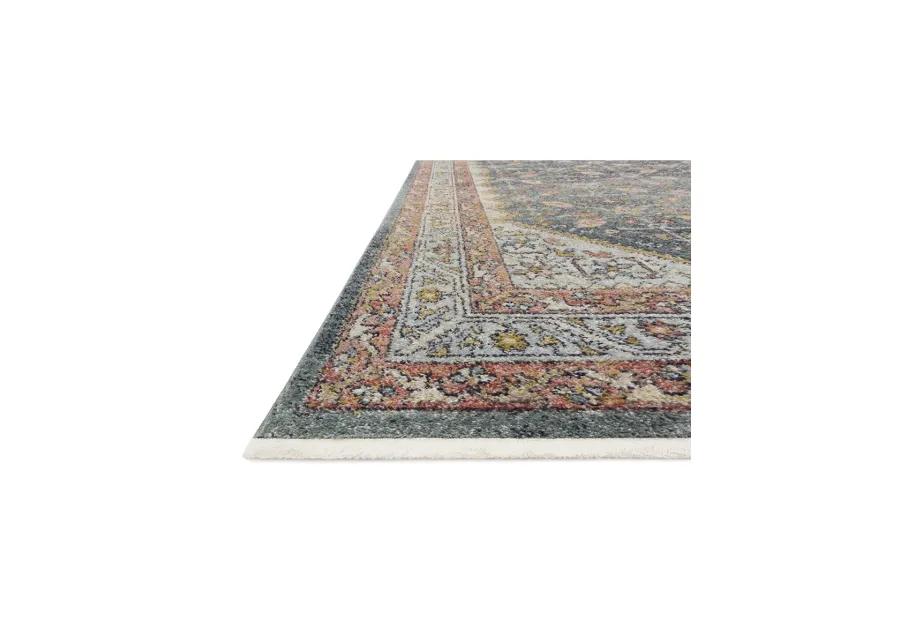 Graham GRA01 Blue/PeRoseimmon 6'7" x 9'7" Rug