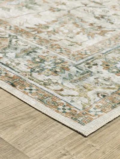 Charleston 7'6" x 10' Ivory Rug