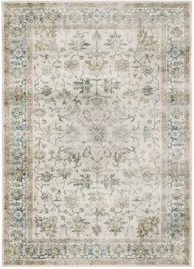 Charleston 7'6" x 10' Ivory Rug