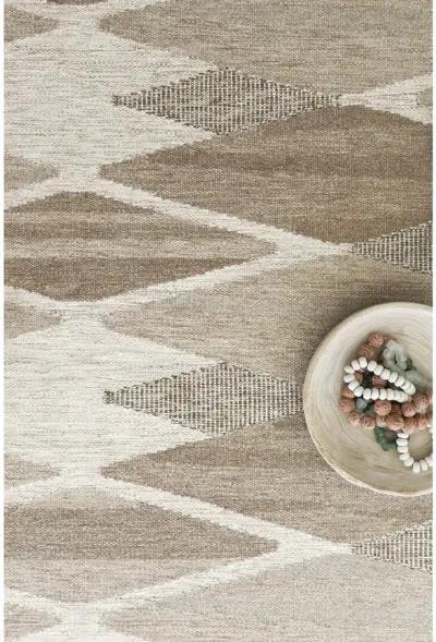 Evelina EVE04 Taupe/Bark 9'3" x 13' Rug