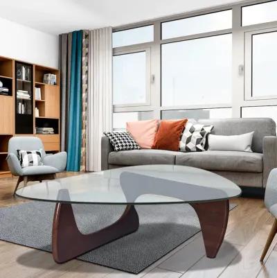 Home Modern Triangle Coffee Table