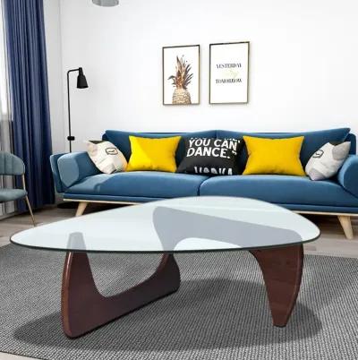 Home Modern Triangle Coffee Table