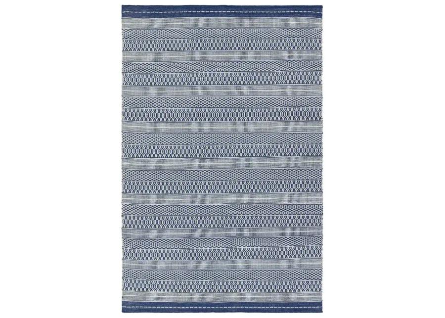 Penrose Lenna Blue 2'6" x 8' Runner Rug