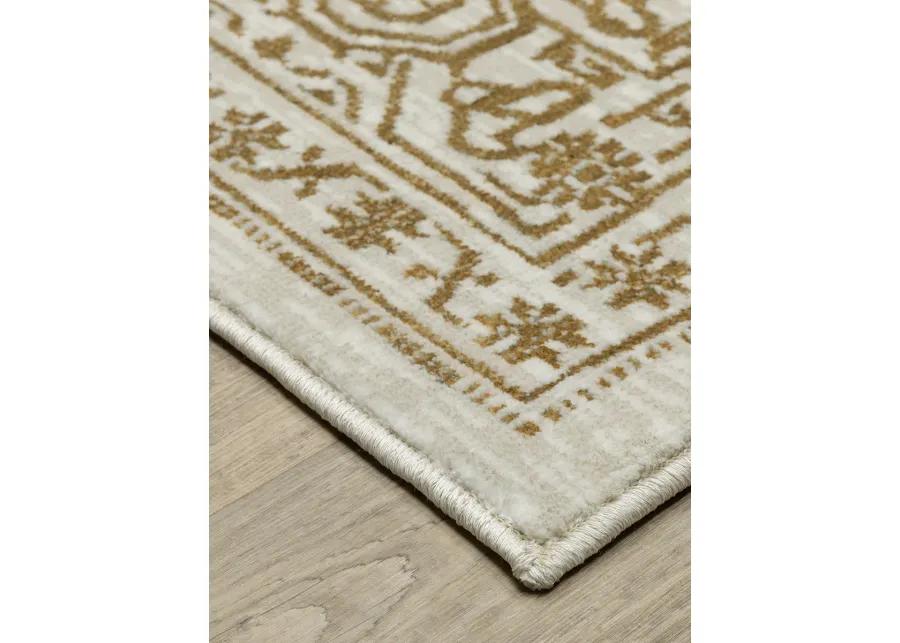 Intrigue 5'3" x 7'6" Ivory Rug