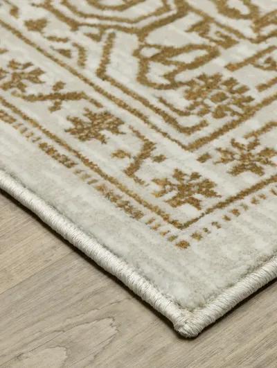 Intrigue 5'3" x 7'6" Ivory Rug