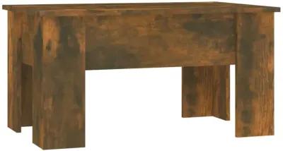 vidaXL Coffee Table Smoked Oak 31.1"x19.3"x16.1" Engineered Wood