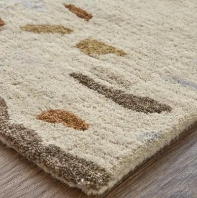 Everley 8644F Ivory/Blue/Brown 10' x 14' Rug