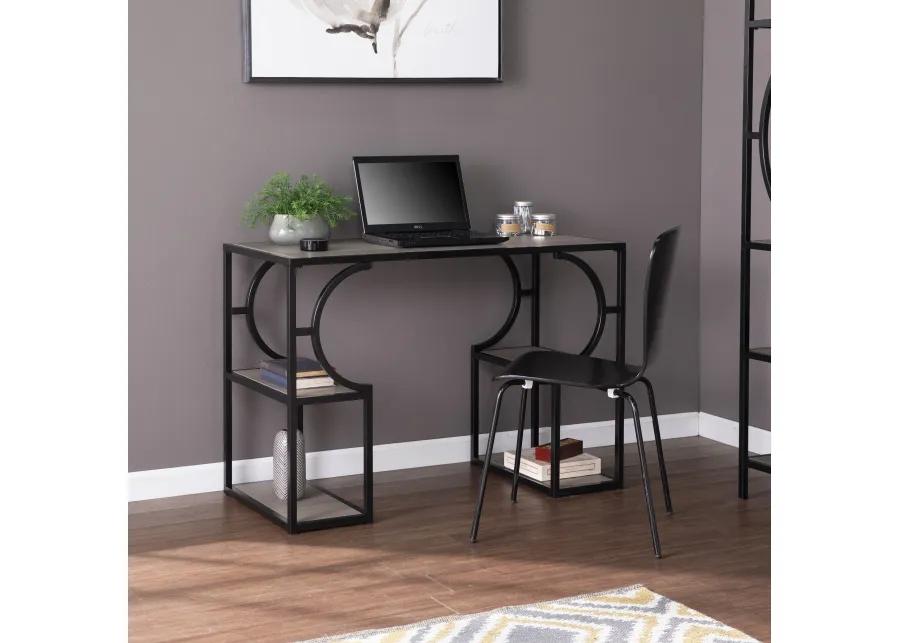 Tyberton Writing Desk with Storage