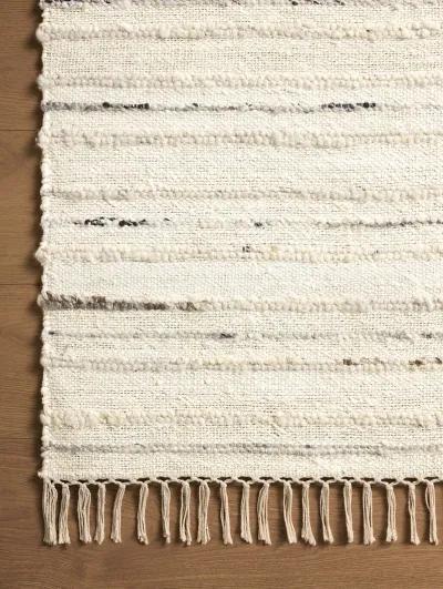 Nico Ivory/Stone 2'6" x 7'6" Runner Rug by Magnolia Home by Joanna Gaines x Loloi