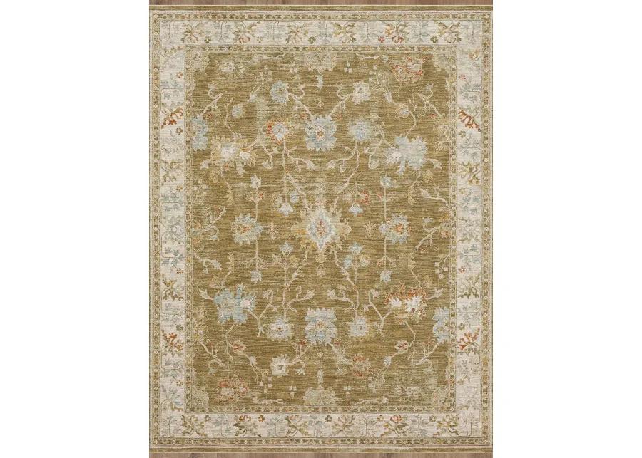 Adalia Iznik Brown 2' 7" X 7' 3" Rug