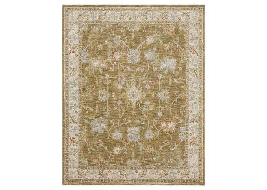 Adalia Iznik Brown 2' 7" X 7' 3" Rug