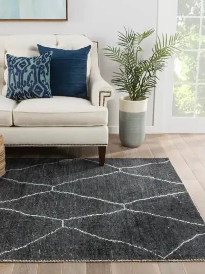 Satellite Carmine Gray 5' x 8' Rug