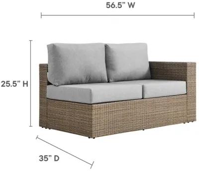 Modway - Convene Outdoor Patio Outdoor Patio Right-Arm Loveseat